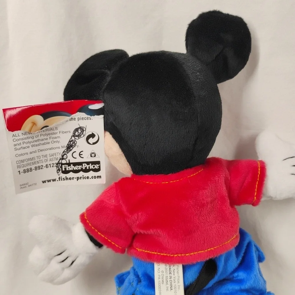 Mickey and Friends Plush Stuffed Toy Doll‎ Fisher Price 2001 Disney Mouse 11